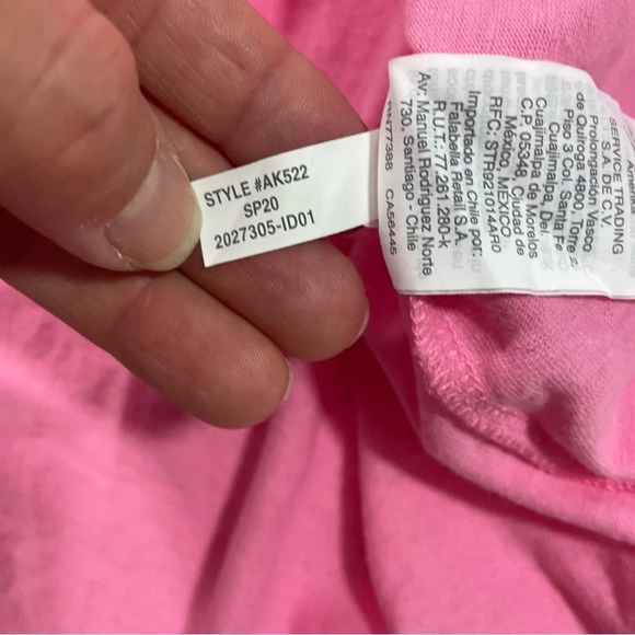 J Crew Longline Layering Tank Top Slub Cotton Pink Size Small - Picture 3 of 7